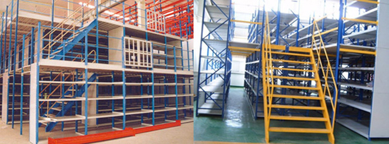 Multi- Tier Storage And Mezzanine Floor System